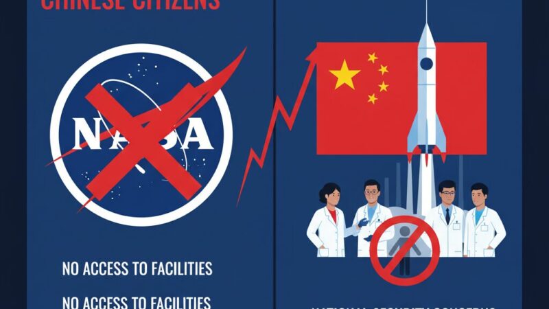 விண்வெளிப் போட்டியில் அமெரிக்கா – சீனா: நாசாவில் சீனர்களுக்குத் தடை!