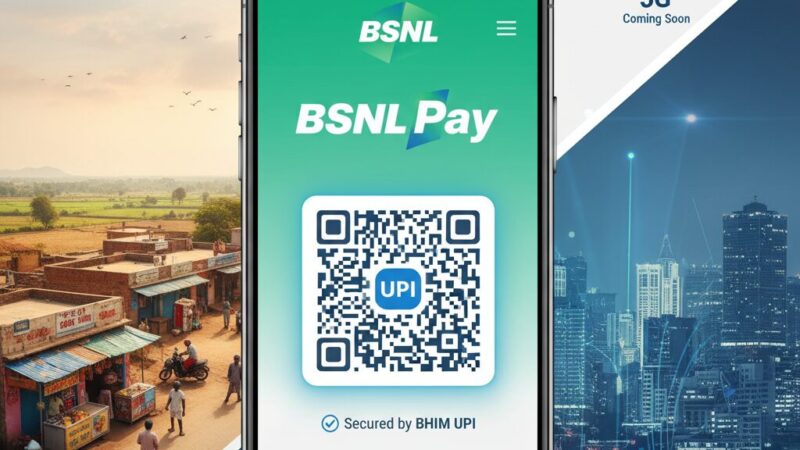 பிஎஸ்என்எல் பே: யுபிஐ சந்தையில் ஒரு புதிய அத்தியாயம்!