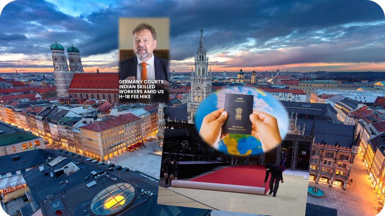 அமெரிக்க H1-B விசா சர்ச்சையால், இந்தியர்களுக்கு சிவப்பு கம்பளம் விரிக்கும் ஜெர்மனி!
