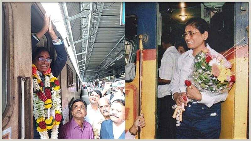 சுரேகா யாதவ் – இந்திய முதல் பெண் ரயில் ஓட்டுநர் பணி ஓய்வு!