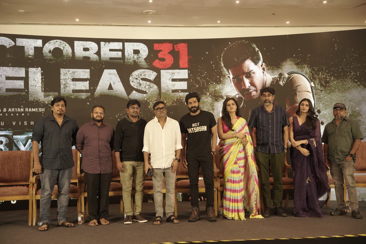 “ஆர்யன்” திரைப்பட முன் வெளியீட்டு விழா – ராட்சசனுக்குப் பின் அடுத்த த்ரில்லர் சவால்! 🚨