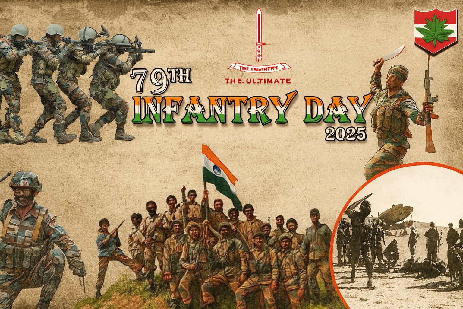 🔥 இந்திய காலாட்படை தினம்: நாட்டைக் காக்கும் முதுகெலும்பு!