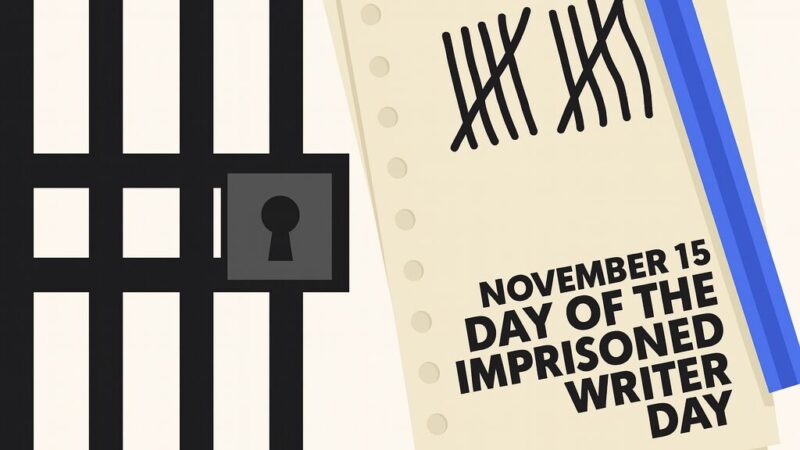 ✍️ சிறையில் அடைக்கப்பட்ட எழுத்தாளர் தினம்: சுதந்திரத்தின் குரல்!