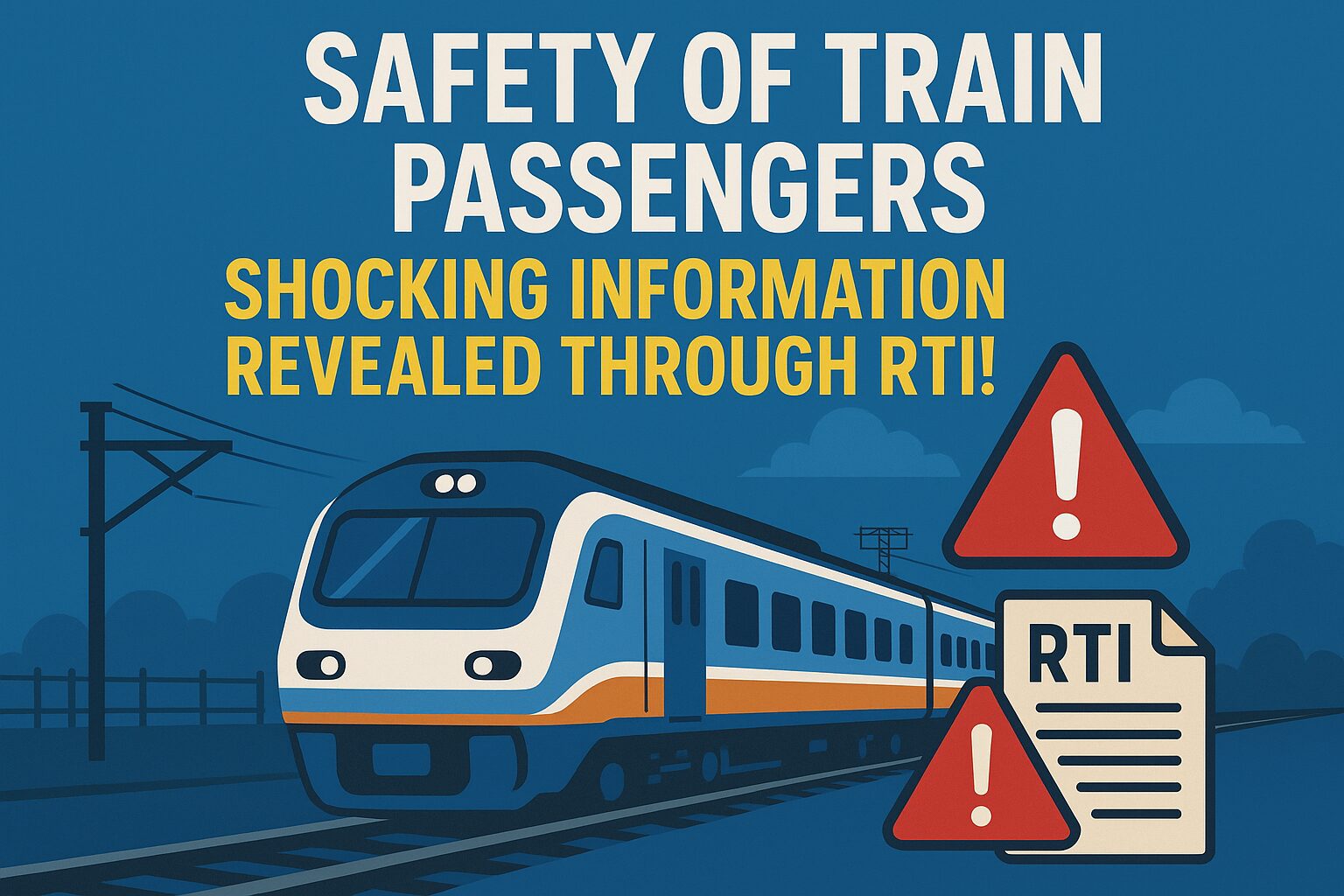 “ரயில் பயணிகள் பாதுகாப்புக்கு உத்தரவாதமில்லை – RTI மூலம் வெளியான அதிர்ச்சி தகவல்!”