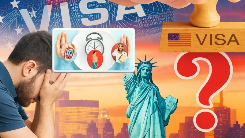 சர்க்கரை/BP/உடல் பருமன் உள்ளதா? அமெரிக்க விசா கிடையாது!