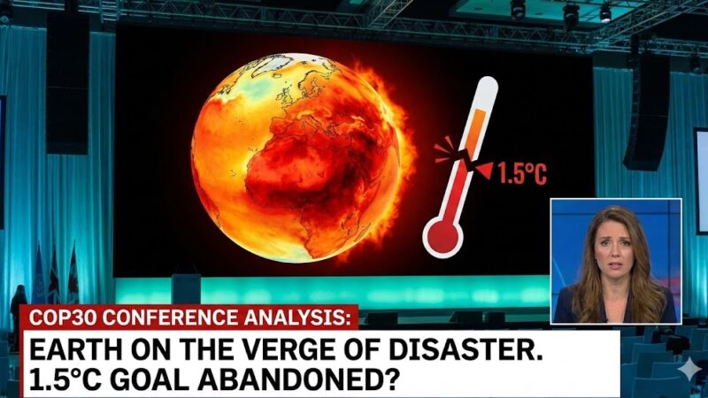 பேரழிவு விளிம்பில் பூமி: 1.5°C இலக்கு கைவிடப்படுகிறதா? – COP30 மாநாட்டின் அலசல்!