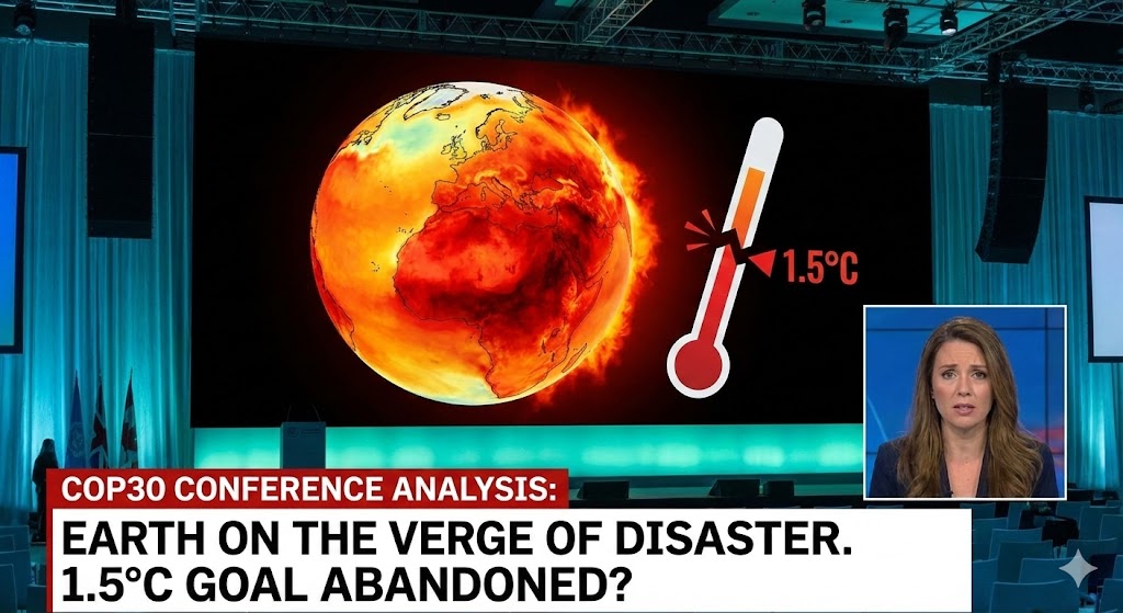 பேரழிவு விளிம்பில் பூமி: 1.5°C இலக்கு கைவிடப்படுகிறதா? – COP30 மாநாட்டின் அலசல்!