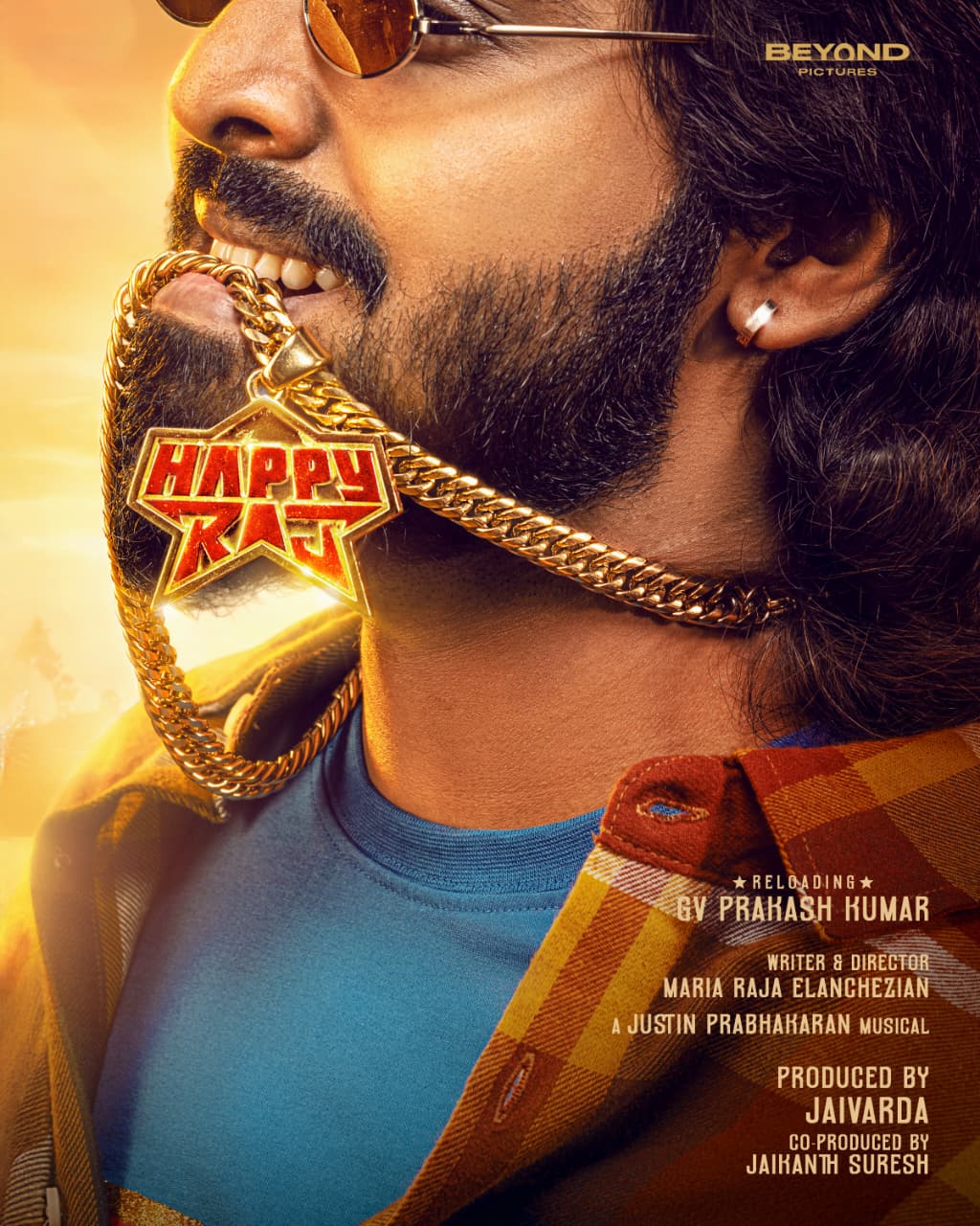 🤩ஜி.வி. பிரகாஷின் புதிய படைப்பின் டைட்டில்:  “ஹேப்பி ராஜ்” !