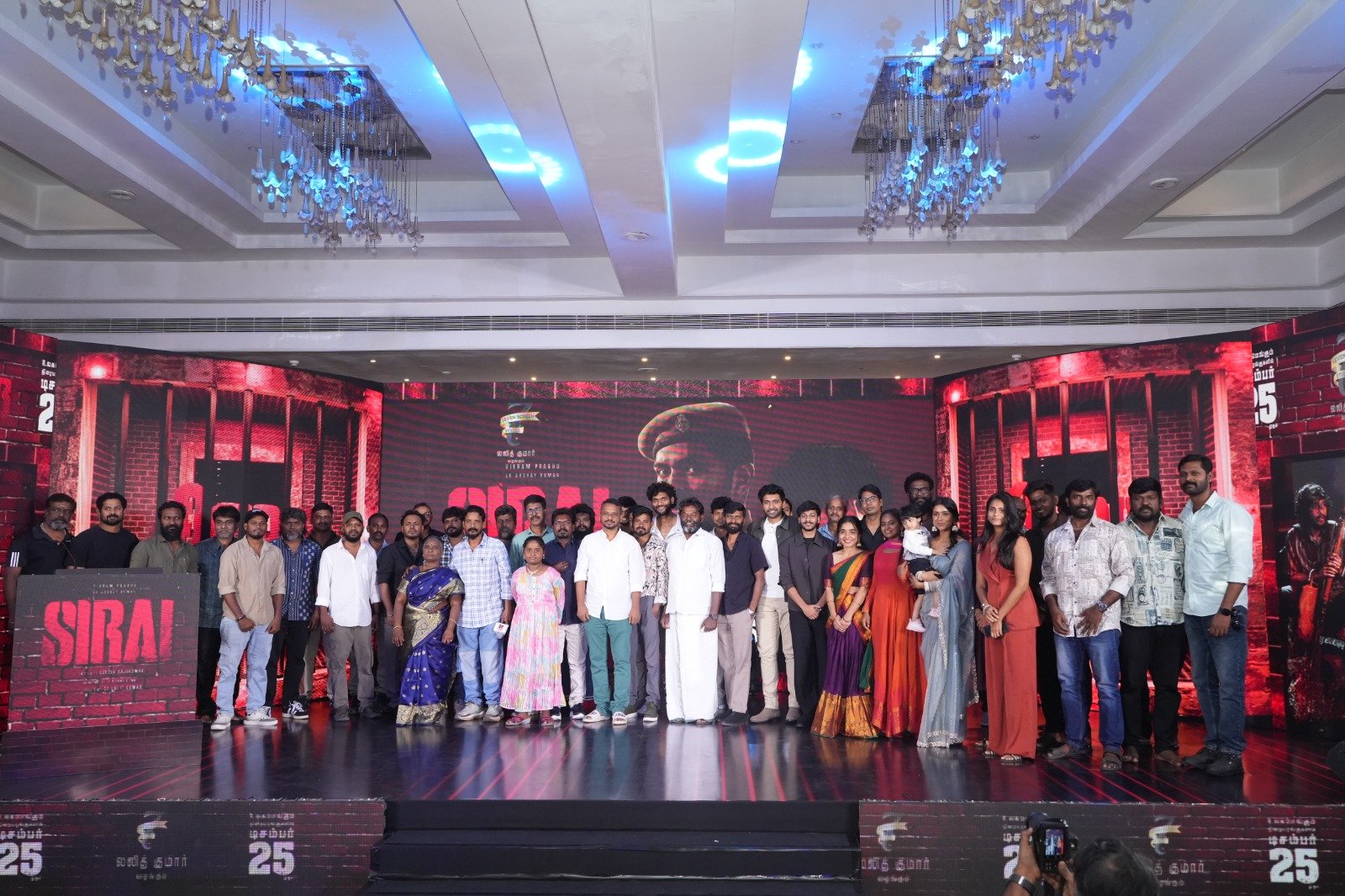 விக்ரம் பிரபுவின் ‘சிறை’ – மிரட்டலான முன் வெளியீட்டு விழாத் துளிகள்!