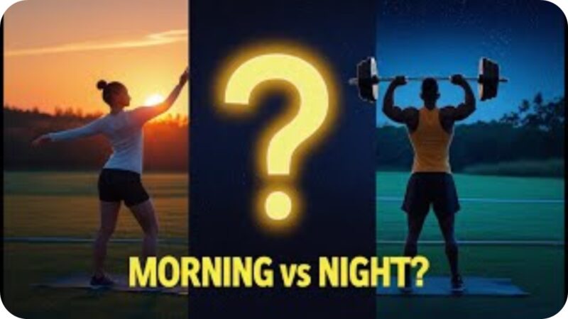 காலை Vs மாலை: உடற்பயிற்சி செய்யச் சிறந்த நேரம் எது? – ஓர் அலசல்!