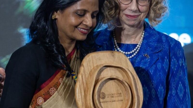 ‘சாம்பியன்ஸ் ஆப் தி எர்த்’ விருது: சுப்ரியா சாகுவுக்கு முதல்வர் வாழ்த்து!