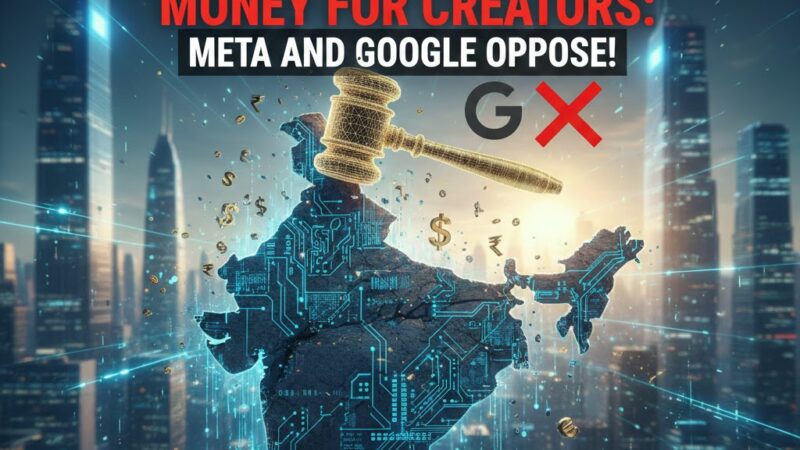 🔥AI உலகை உலுக்கும் இந்தியா!-படைப்பாளிகளுக்குப் பணம்: – மெட்டா, கூகுள் எதிர்ப்பு!