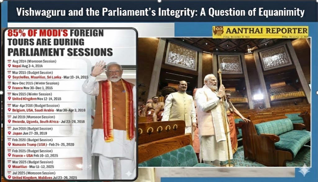 🇮🇳 விஸ்வகுருவும் நாடாளுமன்றத்தின் மாண்பும்: சமநிலையின் கேள்வி