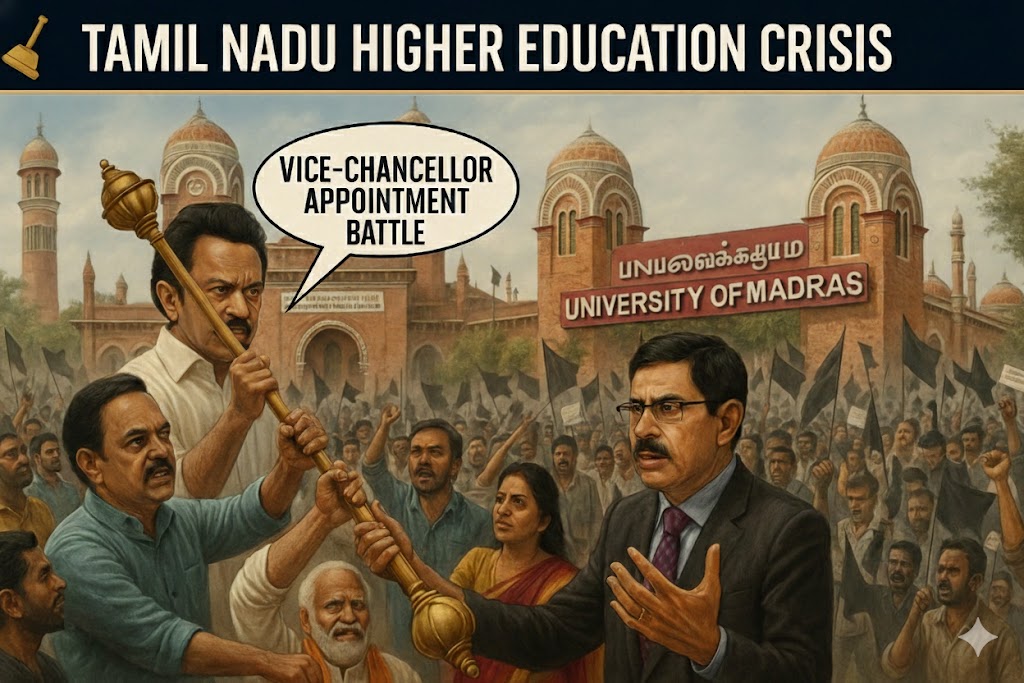 துணைவேந்தர் போர்: தமிழக உயர்கல்வியில் அதிகரித்துக் கொண்டே போகும் அபாய நிலை!