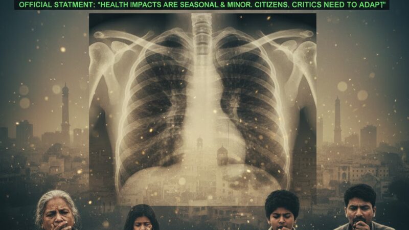 காற்று மாசுபாடு: நுரையீரல் பாதிப்பும் மத்திய அரசின் சர்ச்சைக்குரிய விளக்கமும்!