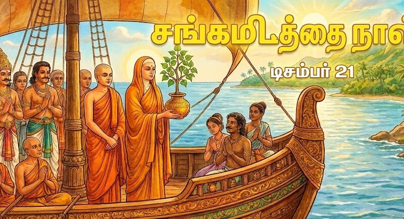 பெண் துறவு காத்த அசோகரின் மகள் – இன்று சங்கமித்தை நாள்!