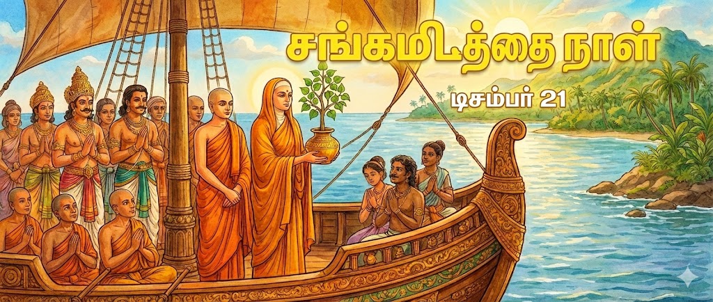 பெண் துறவு காத்த அசோகரின் மகள் – இன்று சங்கமித்தை நாள்!