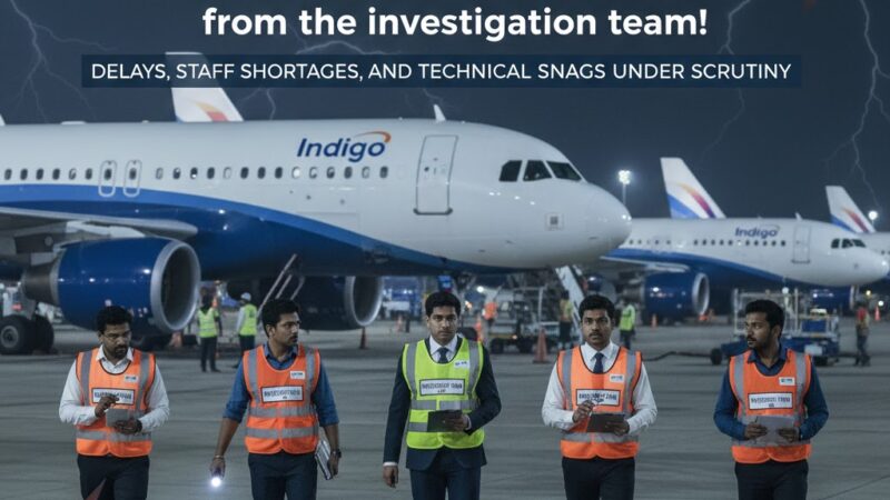 இண்டிகோ விமானச் சேவை பாதிப்புகள்: விசாரணைக் குழுவின் அதிரடி அறிக்கை!