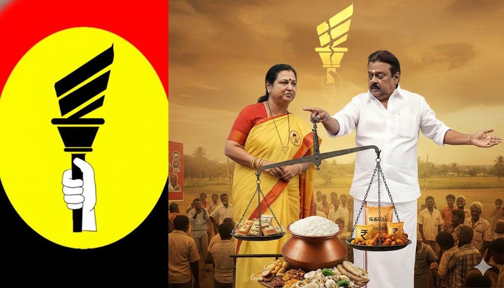 சோற்றுப் பானையில் வாக்குத் தேடும் தேமுதிக: வரலாற்றில் எஞ்சுமா கேப்டன் புகழ்?