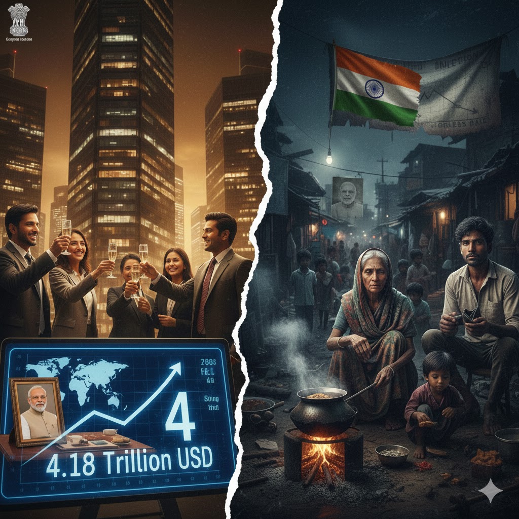 இந்தியப் பொருளாதாரம்: கார்ப்பரேட் கொண்டாட்டமும்… பாமரனின் திண்டாட்டமும்