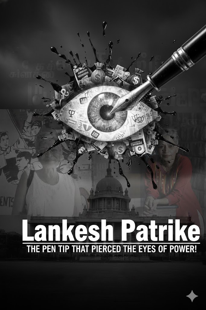 ஒற்றைப் பேனா… ஓராயிரம் ஊழல்கள்:இந்திய ஊடக வானில் ஒரு லங்கேஷ் மின்னல்!