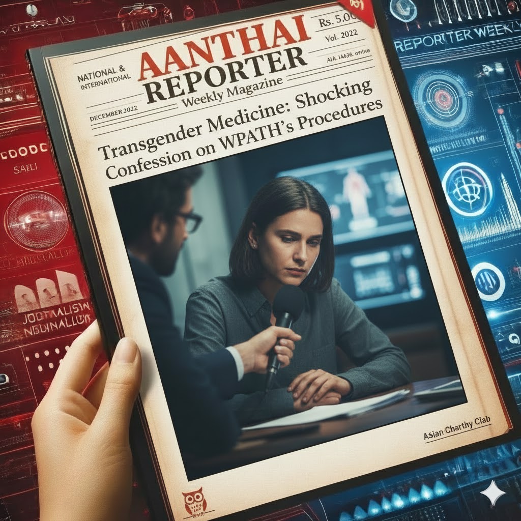 🛑பாலின மாற்று மருத்துவம்: WPATH-இன் நடைமுறைகள் குறித்த அதிர்ச்சி வாக்குமூலம்