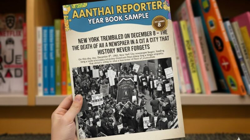 நியூயார்க் நடுங்கிய டிசம்பர் 8 – வரலாறு மறக்காத ஒரு நகரத்தின் செய்தித் தாள் மரணம்!