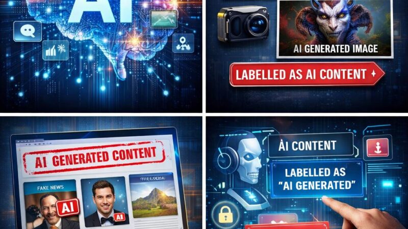 AI உள்ளடக்கங்களுக்கு ‘லேபிளிங்’ கட்டாயம் – மத்திய அரசின் அதிரடி