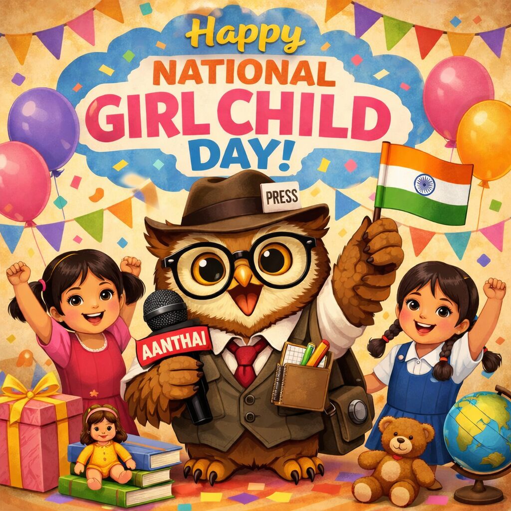 வசந்தத்தின் நந்தவனங்கள்: தேசிய பெண் குழந்தைகள் தினம் – ஒரு சிறப்புப் பார்வை!