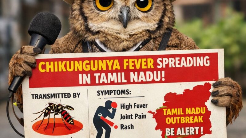அய்யோ…அய்யய்யோ…முட்டுவலி புகழ் ‘சிக்குன்குனியா’ மறுபடியும் பரவுதாம்!