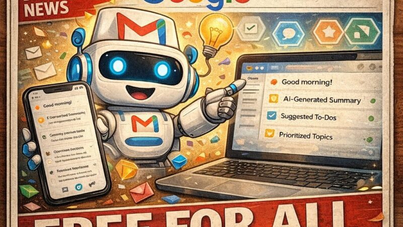 ஜிமெயிலில் இனி ‘AI’ ராஜ்யம்: 300 கோடி பயனர்களுக்கு கூகுள் தரும் அதிரடி கிப்ட்!