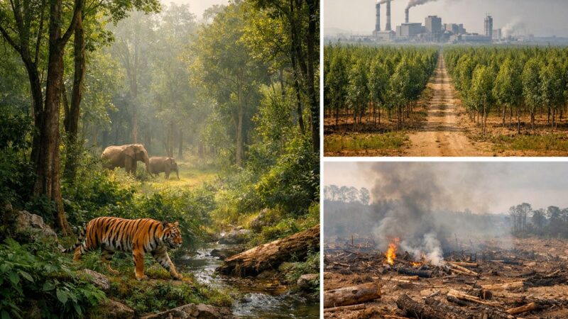 இந்தியாவின் பசுமைப் போர்வை: புள்ளிவிவரங்களுக்குப் பின்னால் மறைந்திருக்கும் கசப்பான உண்மை