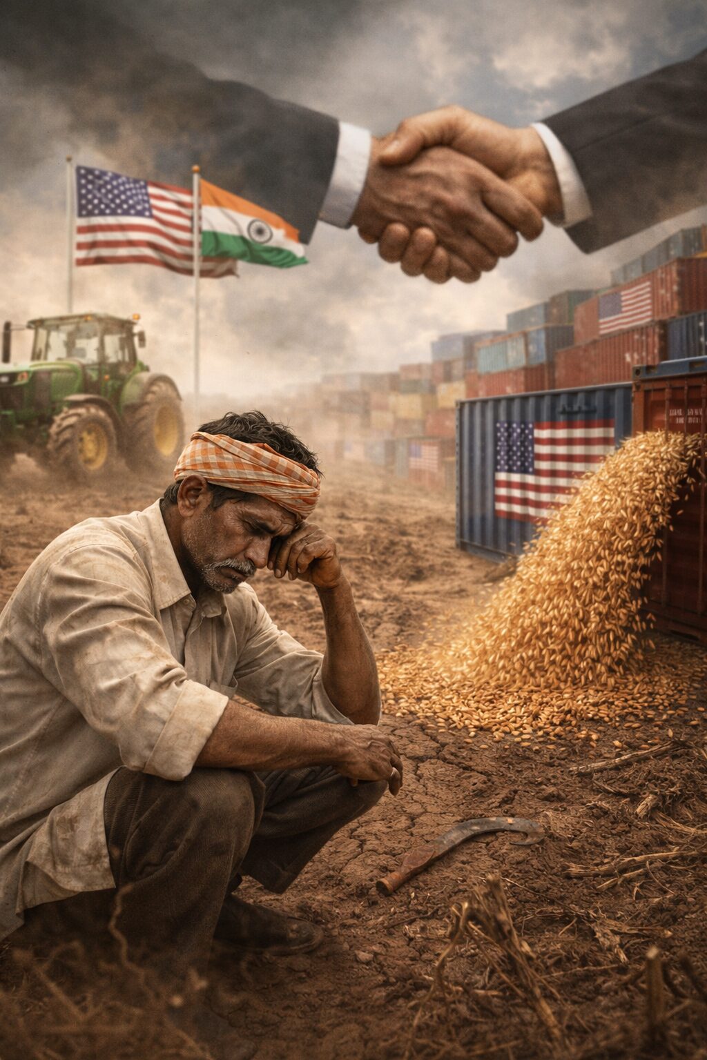 வெள்ளை மாளிகை ஒப்பந்தம்…இந்திய வயல்களில் விழுந்த பேரிடி!