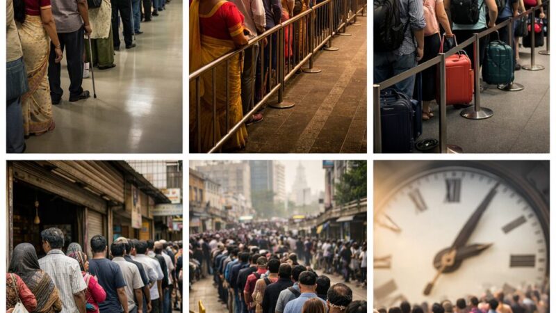 காத்திருப்பு– இன்றைய காலத்தில் எல்லா இடங்களிலும் நீண்ட வரிசை…ஏன்?என்ன தீர்வு?