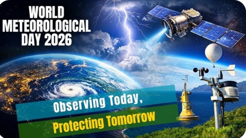 இன்று கண்காணிப்போம்; நாளை காப்போம்: உலக வானிலை நாள் 2026 சிறப்புப் பார்வை