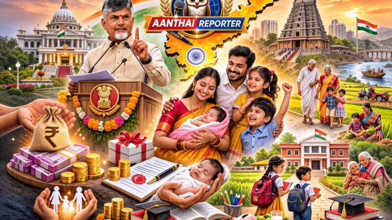 ஆந்திராவில் இரண்டாவது குழந்தை பெற்றால் ரூ.25,000 ஊக்கத்தொகையாம்! ஏன் தெரியுமா?