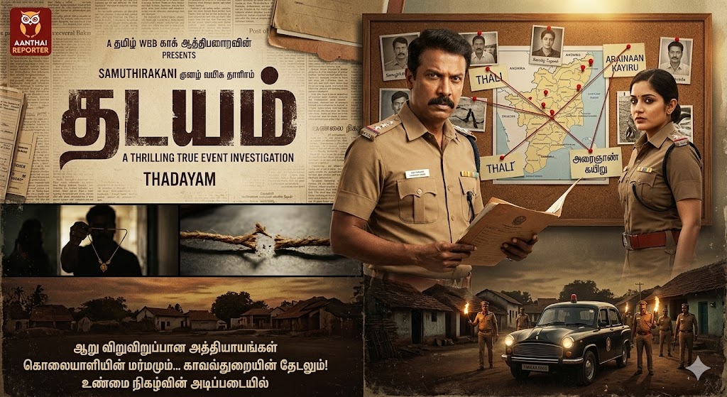 தடயம் – வெப் சிரீஸ் – விமர்சனம்!