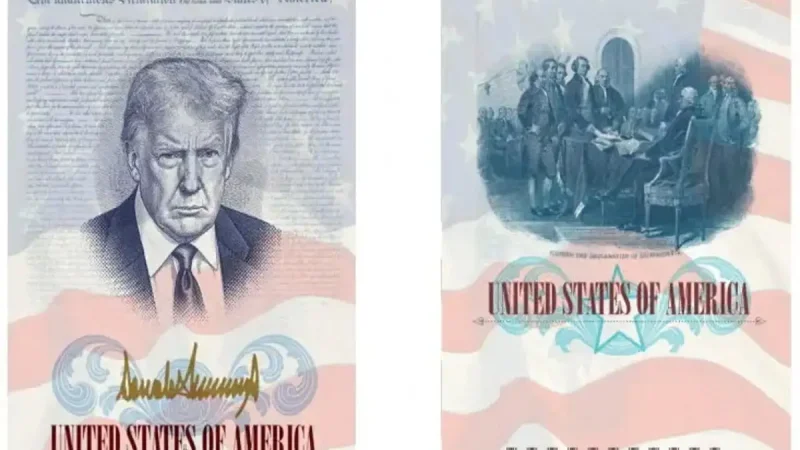 அமெரிக்க பாஸ்போர்ட்டில் டொனால்ட் ட்ரம்ப்: 250-வது சுதந்திர தின விழாவில் புதிய சர்ச்சை!
