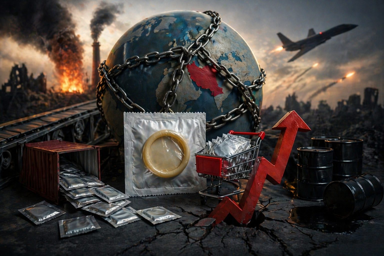 போர் எதிரொலி: உலகளவில் ஆணுறை தட்டுப்பாடு ; 30% வரை விலை உயர்கிறது!