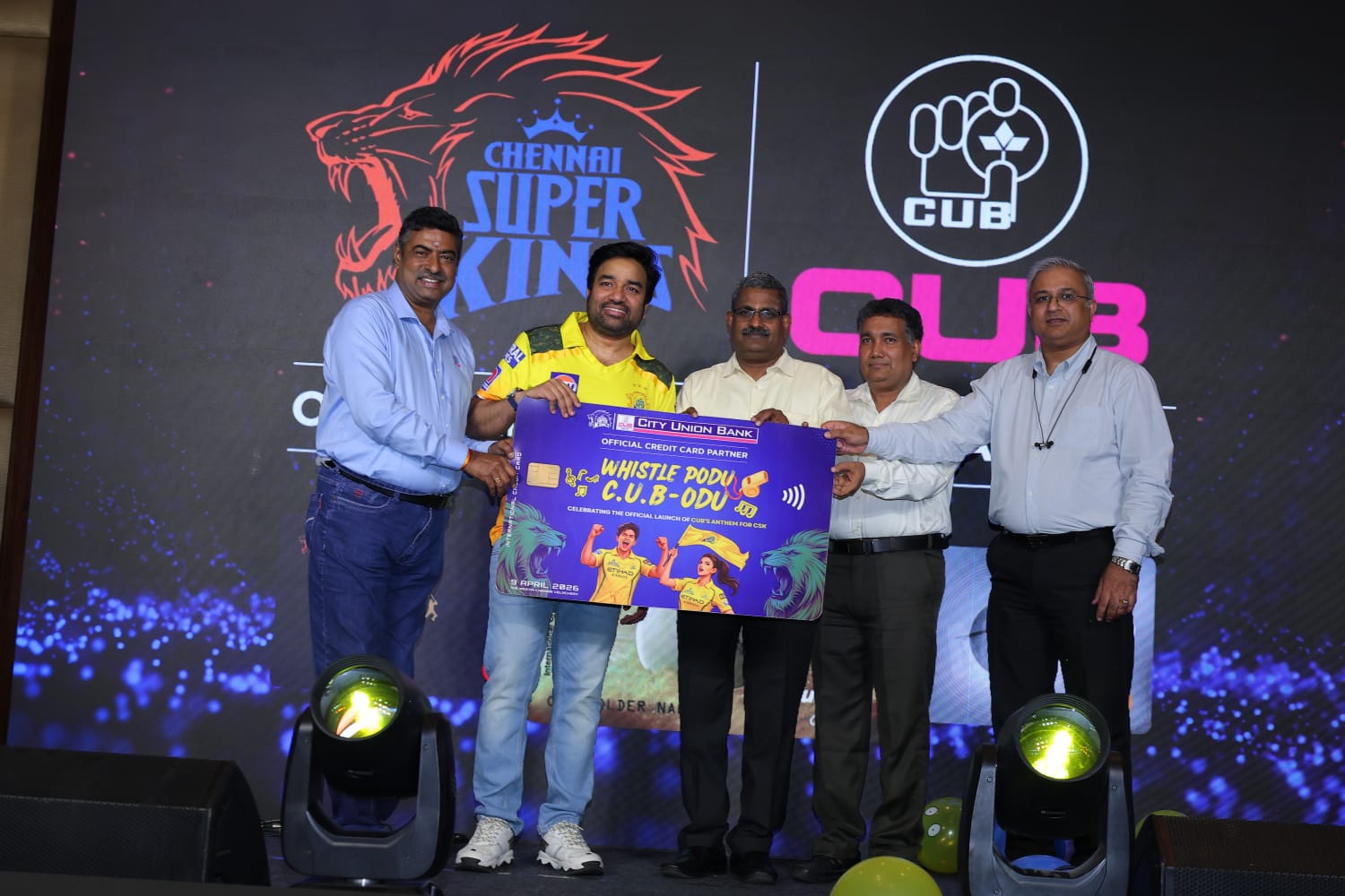 CSK-வின் ‘விசில் போடு’ ஆட்டத்திற்கு CUB-இன் இசை மகுடம்!