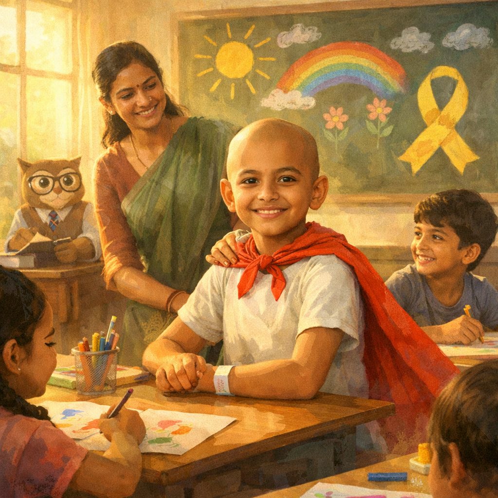 இந்திய சிறுவர்களுக்குப் புற்றுநோய்:அச்சம் தவிர்த்து விழிப்புணர்வு பெறுவோம்!