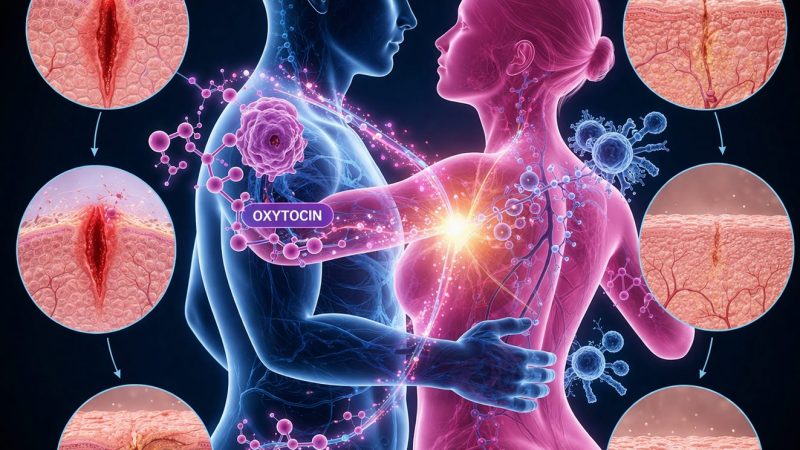 உடல் காயங்களை ஆற்றும் ‘காதல் ஹார்மோன்’: ஆக்ஸிடோசின் எனும் அதிசய உயிரியல் மருந்து!