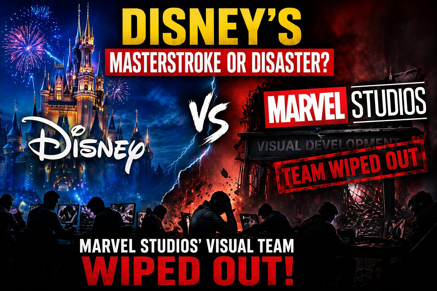 1000 ஊழியர்கள் காலி: மார்வெல் ‘விஷுவல்’ உலகிற்கு மூடுவிழா நடத்திய டிஸ்னி!