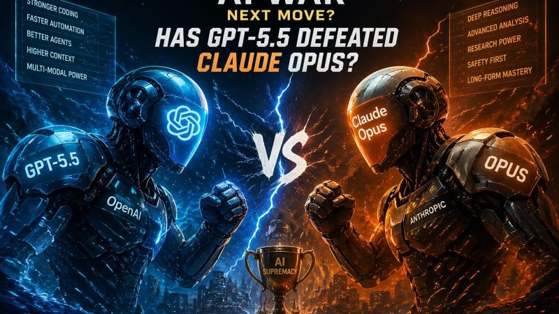 ஏஐ போரில் அதிரடி: கிளாட் ஓபஸை வீழ்த்தியதா ஓபன்ஏஐ-யின் ஜிபிடி-5.5?