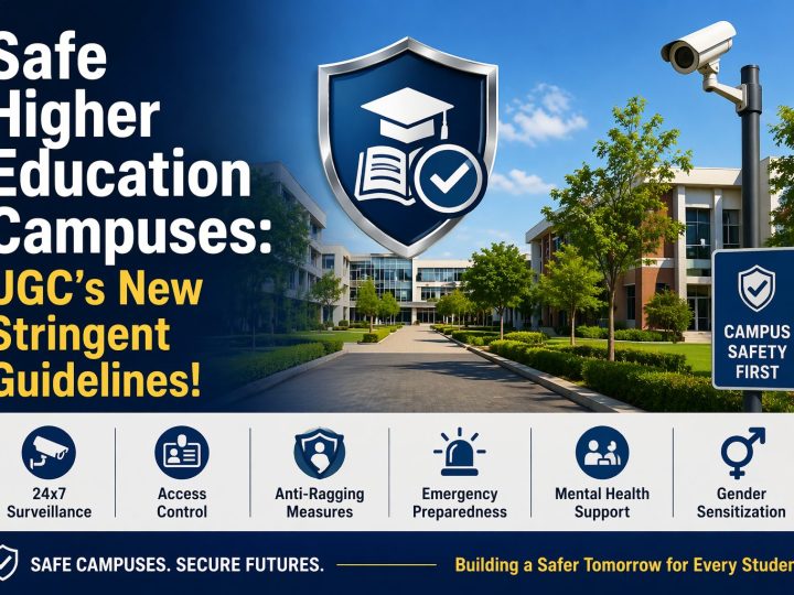 பாதுகாப்பான உயர்கல்வி வளாகம்:யுஜிசி-யின் புதிய அதிரடி வழிகாட்டுதல்கள்!