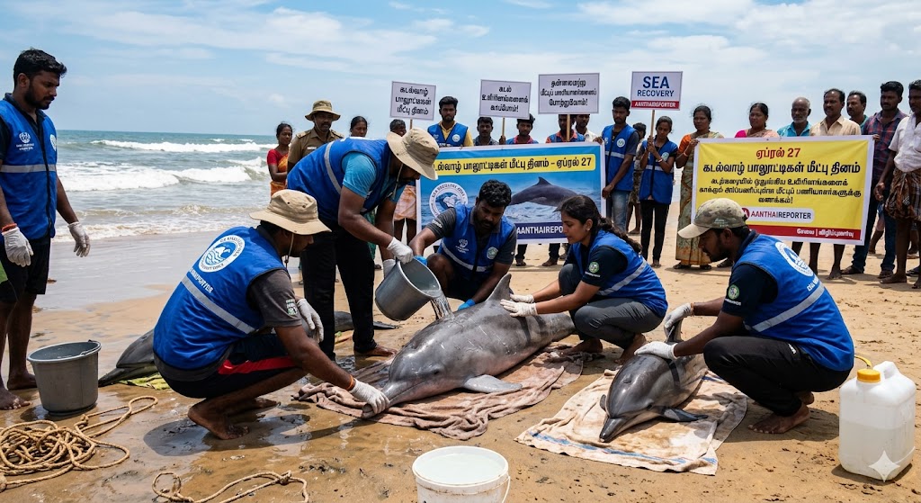 கடல்வாழ் பாலூட்டிகள் மீட்பு தினம்: கடலின் காவலர்களைப் போற்றுவோம்!