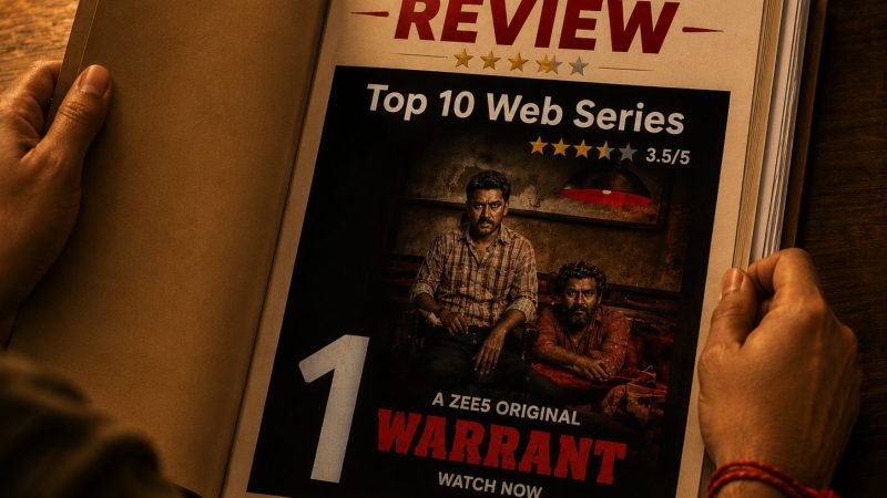 ‘விலங்கு’ இயக்குநரின்  ‘வாரண்ட்’ இணையத் தொடர் விமர்சனம்!