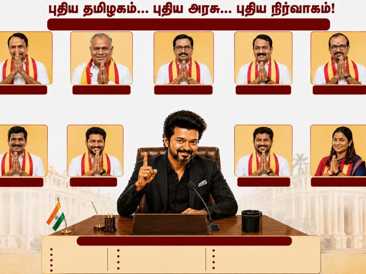 தமிழக அமைச்சரவையின் இலாகாக்கள் ஒதுக்கீடு:- முழு விபரம்