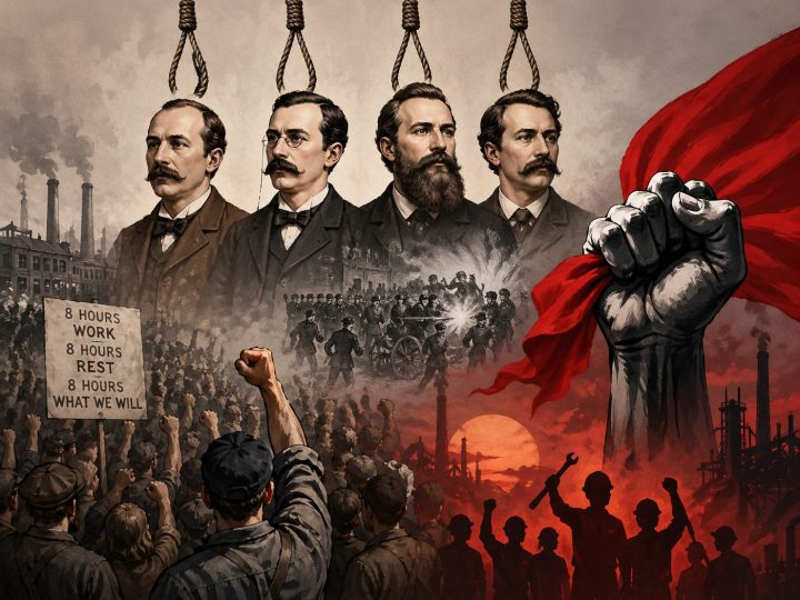 மே தினம்: இது கொண்டாட்டமல்ல;ரத்தத்தால் எழுதப்பட்ட புரட்சி வரலாறு!