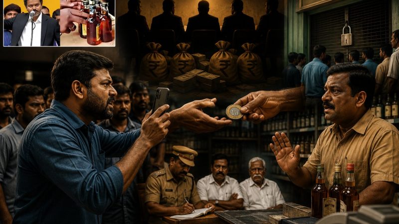 டாஸ்மாக் ‘பத்து ரூபாய்’ கொள்ளை: ருசி கண்ட பூனைகளும் ஏமாந்த குடிகளும்